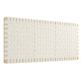 Sparta Vegan Leather Weave Queen Headboard by Modway