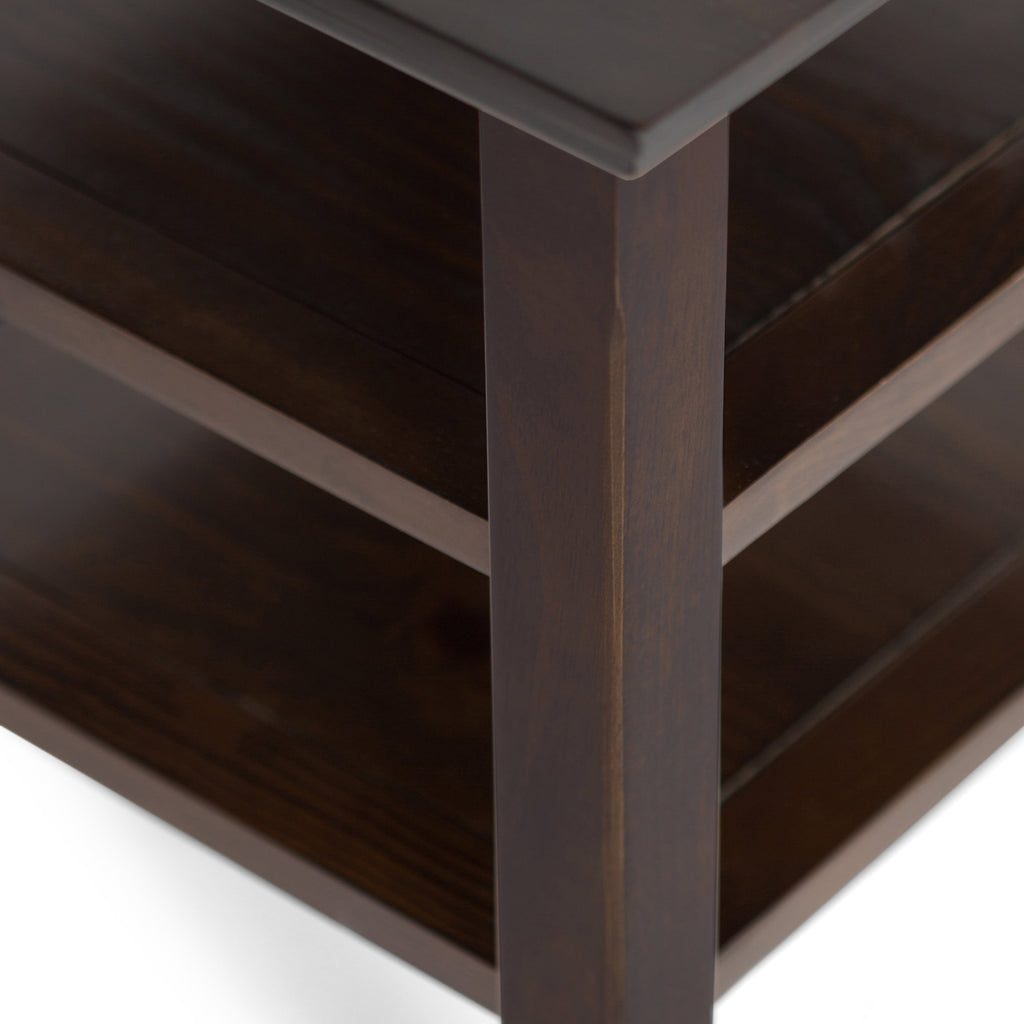 Acadian End Table - Brunette