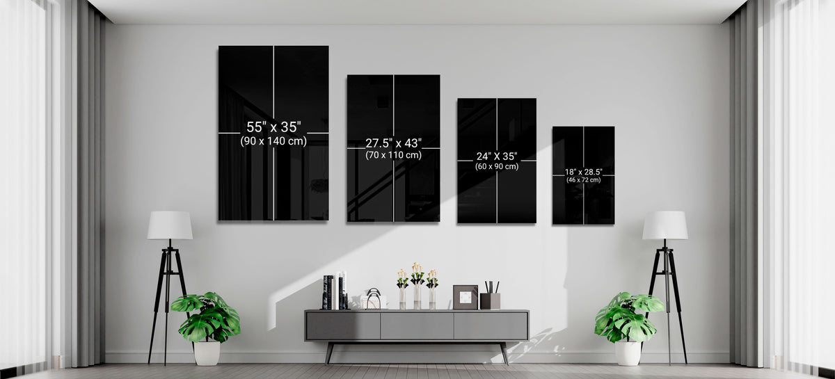 Words of Justice Glass Wall Art
